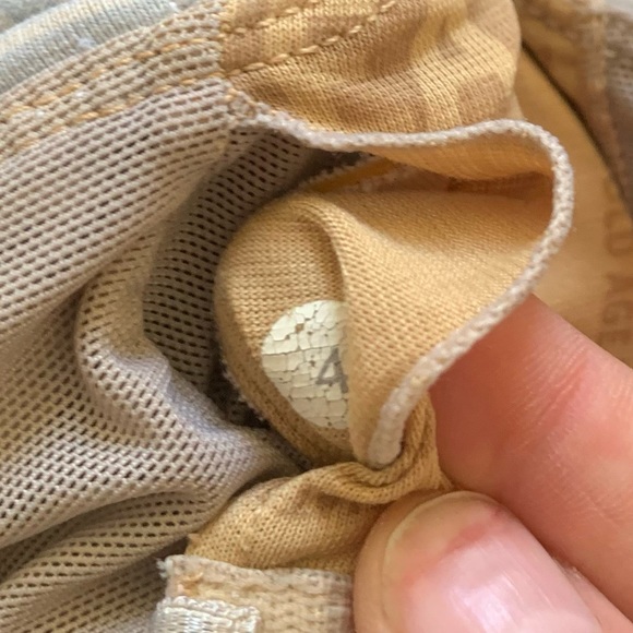 Lululemon Athletica Grey /White Striped Built in Bra Racerback Tank Top size 4 - Picture 7 of 8